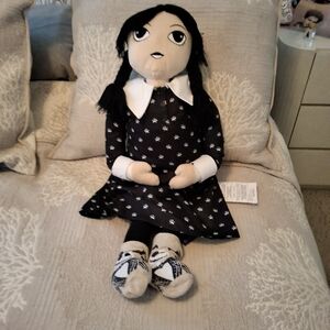Pottery Barn Wednesday Addams Doll